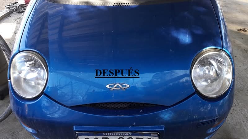 Trabajo de car detailing